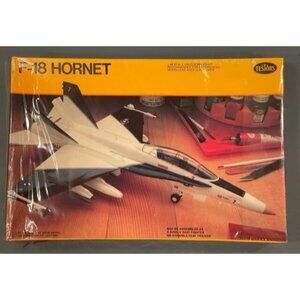 TESTORS F-18 HORNET 1/48 Scale Plastic Model Kit 581 Single/Double Seat  I22 HTF